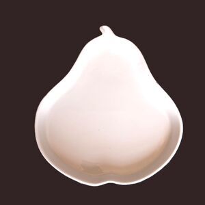 Vintage French Pear Baking Dish • Made in France Ceramic Bakeware